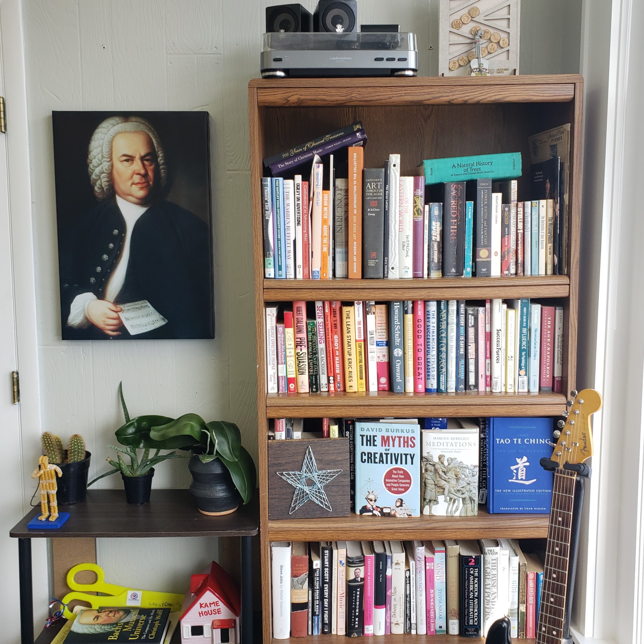 Mike's Bach Bookshelf