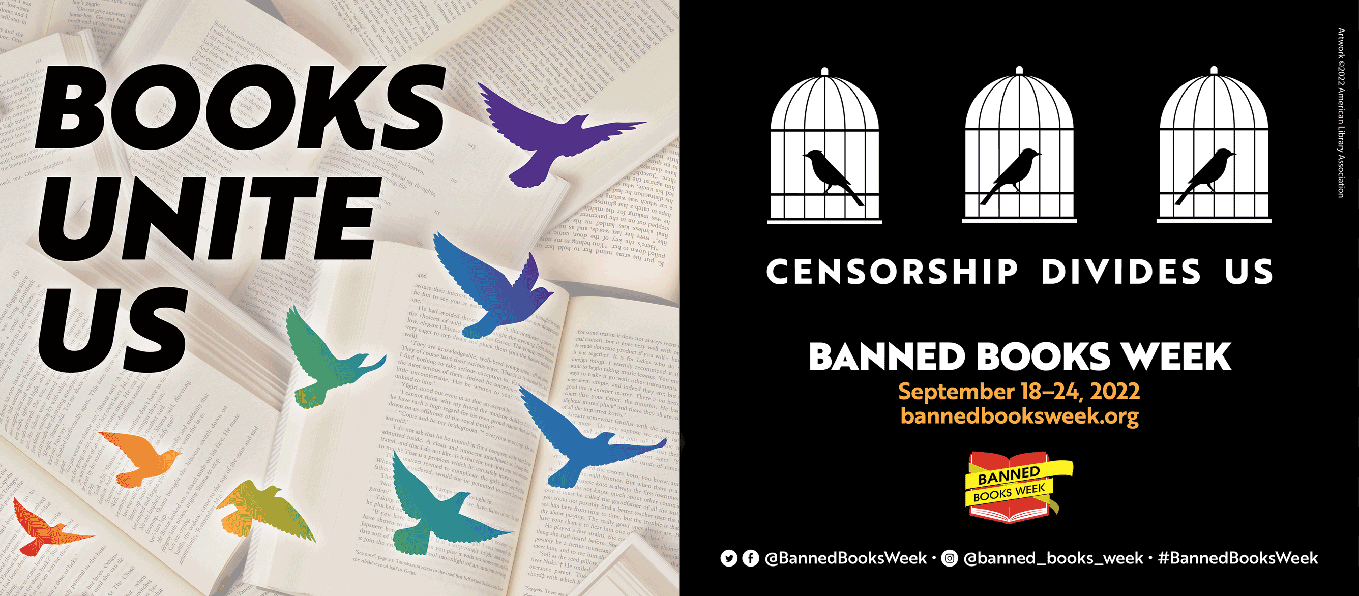Books Unite Us Banned Books Week