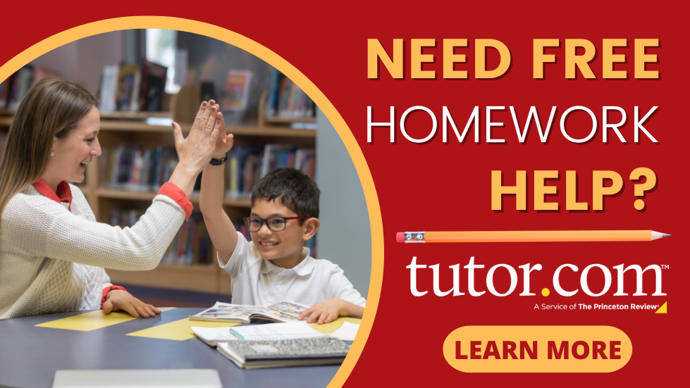 need free homework help? tutor.com learn more