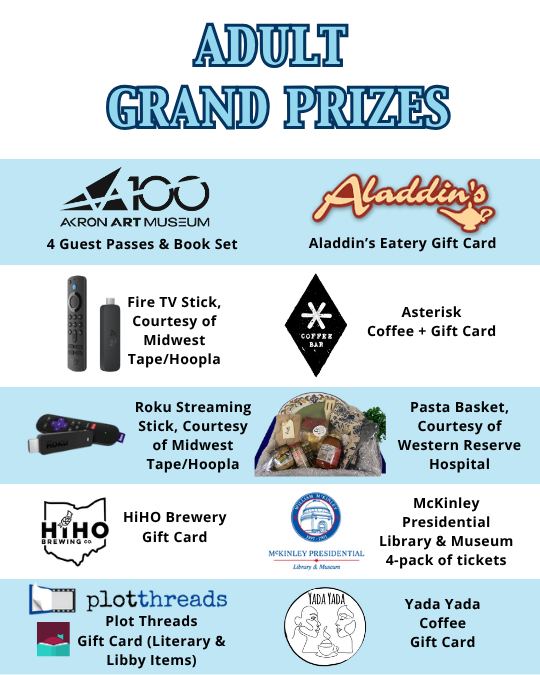 Image of adult grand prizes.
