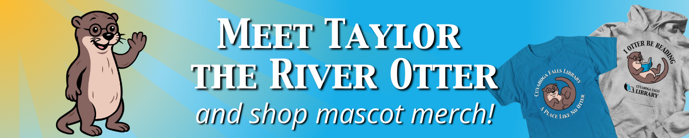 Meet Taylor the River Otter and Shop Mascot Merch