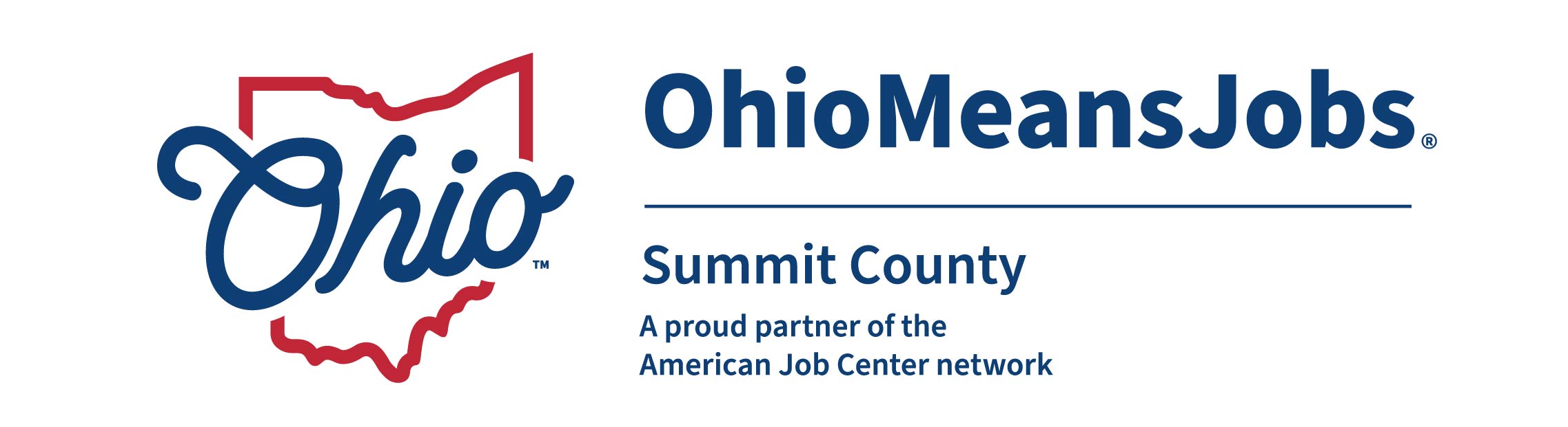 OhioMeansJobs Summit County Logo