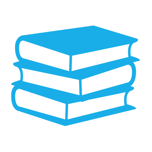 Icon of three stacked books
