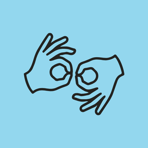 ASL Interpretation Symbol sign