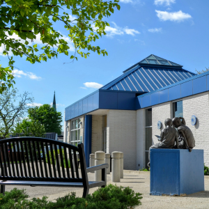 Outside image of Cuyahoga Falls Library