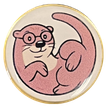 Taylor the Otter Pin