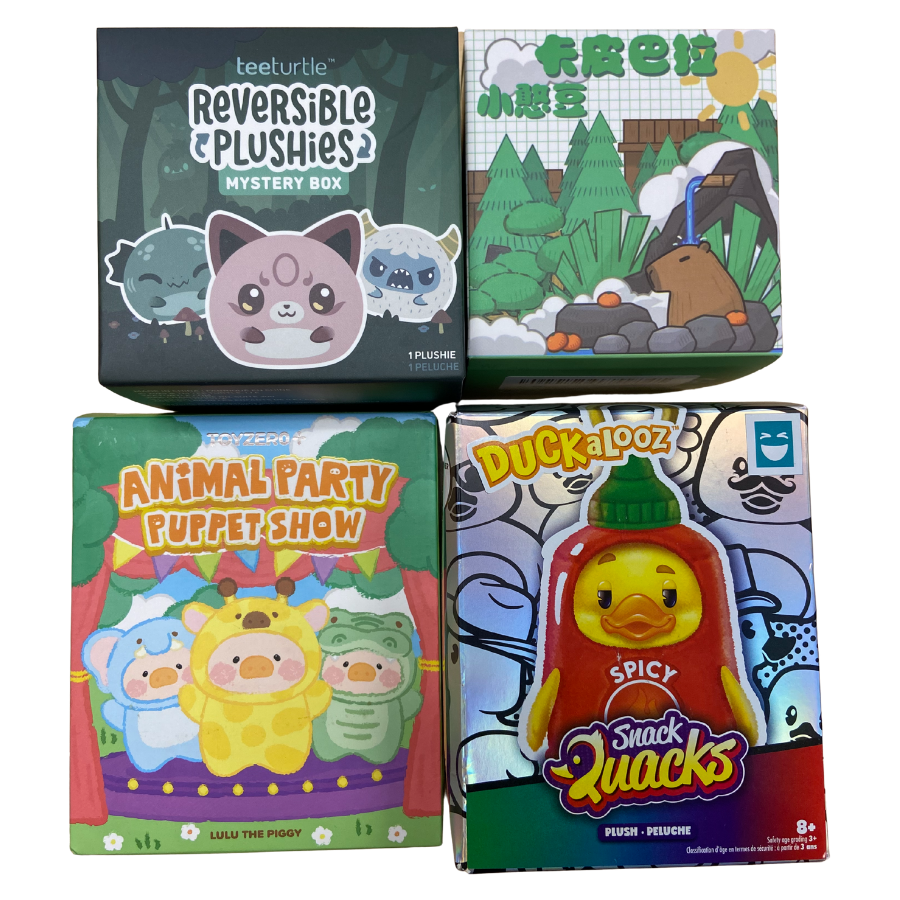 Four blind boxes